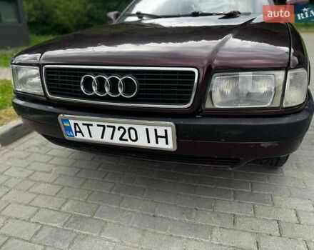 Красный Ауди 80, объемом двигателя 1.8 л и пробегом 410 тыс. км за 2700 $, фото 3 на Automoto.ua