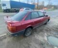 Красный Ауди 80, объемом двигателя 1.8 л и пробегом 260 тыс. км за 1300 $, фото 1 на Automoto.ua