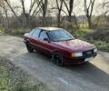 Красный Ауди 80, объемом двигателя 1.8 л и пробегом 250 тыс. км за 1200 $, фото 1 на Automoto.ua