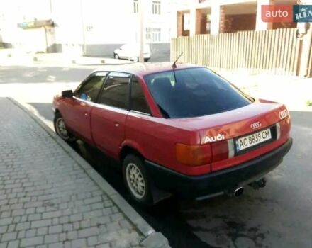 Червоний Ауді 80, об'ємом двигуна 1.8 л та пробігом 410 тис. км за 2200 $, фото 2 на Automoto.ua