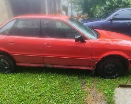 Червоний Ауді 80, об'ємом двигуна 2 л та пробігом 350 тис. км за 1250 $, фото 2 на Automoto.ua