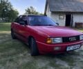Красный Ауди 80, объемом двигателя 1.8 л и пробегом 360 тыс. км за 1600 $, фото 3 на Automoto.ua