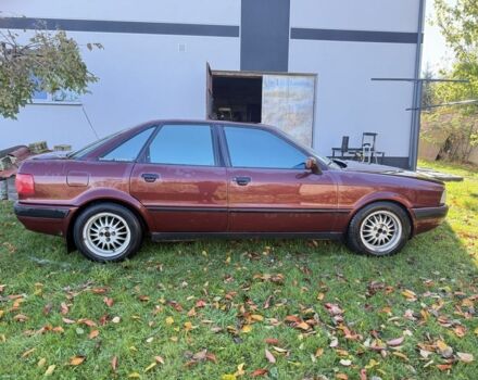 Ауди 80 1991 в Ивано-Франковске на Automoto.ua Красный Ауди 80, объемом двигателя 2 л и пробегом 468 тыс. км за 1800 $, фото 5 на Automoto.ua