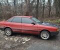 Красный Ауди 80, объемом двигателя 1.8 л и пробегом 340 тыс. км за 1500 $, фото 1 на Automoto.ua