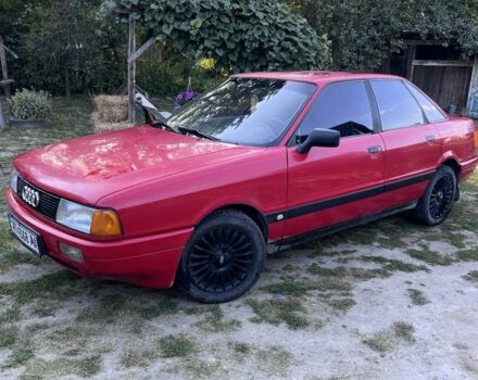 Красный Ауди 80, объемом двигателя 1.8 л и пробегом 360 тыс. км за 1600 $, фото 5 на Automoto.ua