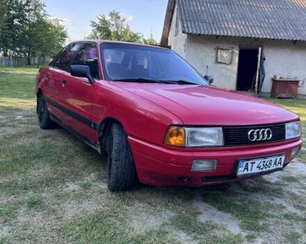 Красный Ауди 80, объемом двигателя 1.8 л и пробегом 360 тыс. км за 1600 $, фото 4 на Automoto.ua