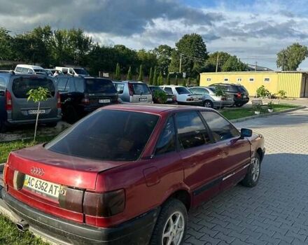 Красный Ауди 80, объемом двигателя 0 л и пробегом 300 тыс. км за 700 $, фото 7 на Automoto.ua