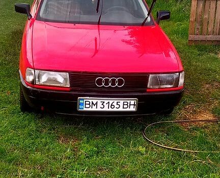 Червоний Ауді 80, об'ємом двигуна 1.6 л та пробігом 333 тис. км за 1200 $, фото 2 на Automoto.ua