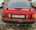 Красный Ауди 80, объемом двигателя 1.8 л и пробегом 258 тыс. км за 1200 $, фото 2 на Automoto.ua