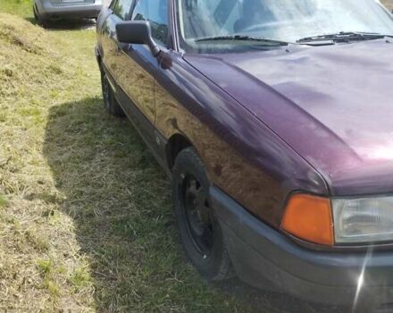 Червоний Ауді 80, об'ємом двигуна 1.8 л та пробігом 182 тис. км за 1700 $, фото 2 на Automoto.ua