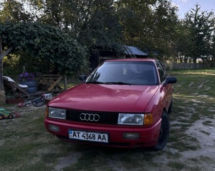 Красный Ауди 80, объемом двигателя 1.8 л и пробегом 360 тыс. км за 1600 $, фото 6 на Automoto.ua