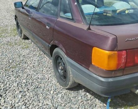 Червоний Ауді 80, об'ємом двигуна 1.8 л та пробігом 182 тис. км за 1700 $, фото 6 на Automoto.ua