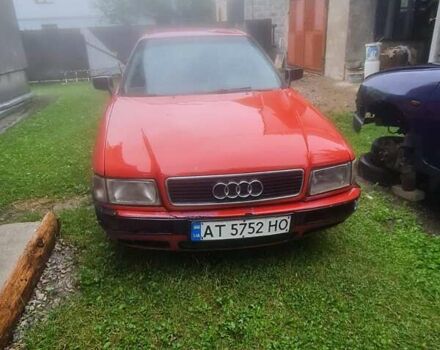 Червоний Ауді 80, об'ємом двигуна 2 л та пробігом 350 тис. км за 1250 $, фото 1 на Automoto.ua