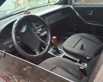 Красный Ауди 80, объемом двигателя 1.8 л и пробегом 340 тыс. км за 1500 $, фото 1 на Automoto.ua