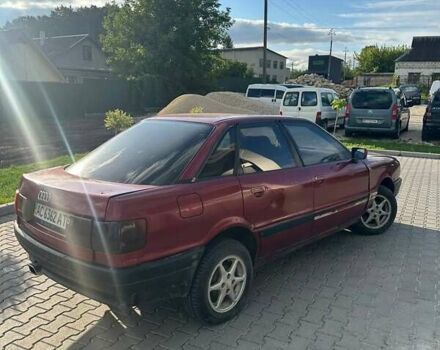 Красный Ауди 80, объемом двигателя 0 л и пробегом 300 тыс. км за 700 $, фото 1 на Automoto.ua