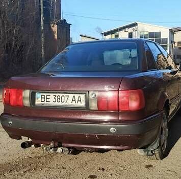 Червоний Ауді 80, об'ємом двигуна 2 л та пробігом 300 тис. км за 1250 $, фото 4 на Automoto.ua