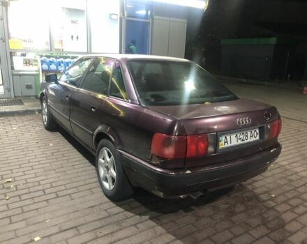 Красный Ауди 80, объемом двигателя 2 л и пробегом 260 тыс. км за 1600 $, фото 1 на Automoto.ua