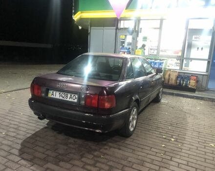 Красный Ауди 80, объемом двигателя 2 л и пробегом 260 тыс. км за 1600 $, фото 2 на Automoto.ua