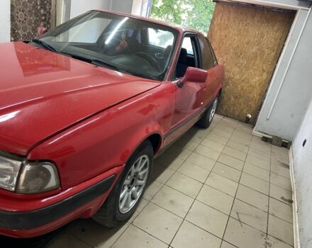 Красный Ауди 80, объемом двигателя 2.77 л и пробегом 1 тыс. км за 1700 $, фото 1 на Automoto.ua