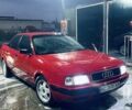 Красный Ауди 80, объемом двигателя 2 л и пробегом 270 тыс. км за 2350 $, фото 1 на Automoto.ua