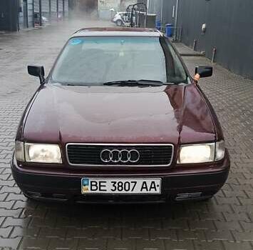 Червоний Ауді 80, об'ємом двигуна 2 л та пробігом 300 тис. км за 1399 $, фото 3 на Automoto.ua