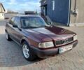 Красный Ауди 80, объемом двигателя 2 л и пробегом 296 тыс. км за 2200 $, фото 1 на Automoto.ua