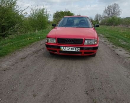 Червоний Ауді 80, об'ємом двигуна 2 л та пробігом 1 тис. км за 1700 $, фото 4 на Automoto.ua