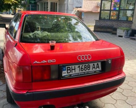 Червоний Ауді 80, об'ємом двигуна 2 л та пробігом 555 тис. км за 2300 $, фото 3 на Automoto.ua