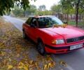 Красный Ауди 80, объемом двигателя 2 л и пробегом 50 тыс. км за 1100 $, фото 1 на Automoto.ua