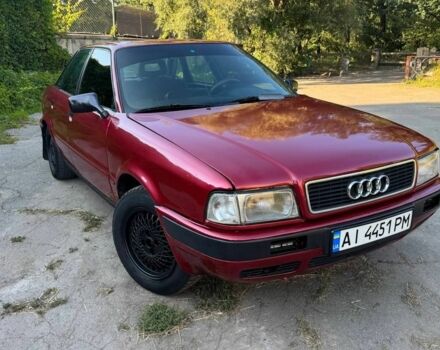 Червоний Ауді 80, об'ємом двигуна 2 л та пробігом 370 тис. км за 1799 $, фото 1 на Automoto.ua