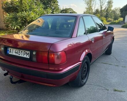 Червоний Ауді 80, об'ємом двигуна 2 л та пробігом 370 тис. км за 1799 $, фото 9 на Automoto.ua