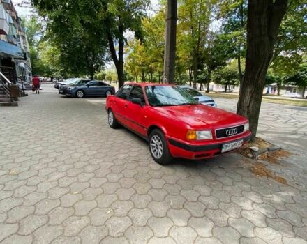 Червоний Ауді 80, об'ємом двигуна 2 л та пробігом 555 тис. км за 2300 $, фото 2 на Automoto.ua