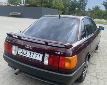 Красный Ауди 80, объемом двигателя 2 л и пробегом 300 тыс. км за 1250 $, фото 7 на Automoto.ua