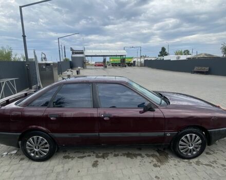 Красный Ауди 80, объемом двигателя 2 л и пробегом 300 тыс. км за 1250 $, фото 6 на Automoto.ua