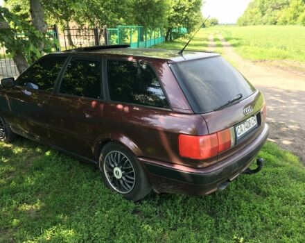Червоний Ауді 80, об'ємом двигуна 2.6 л та пробігом 2 тис. км за 2300 $, фото 10 на Automoto.ua