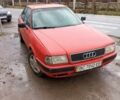 Красный Ауди 80, объемом двигателя 2 л и пробегом 210 тыс. км за 1500 $, фото 1 на Automoto.ua