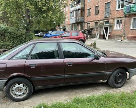 Червоний Ауді 80, об'ємом двигуна 1.8 л та пробігом 142 тис. км за 1250 $, фото 7 на Automoto.ua