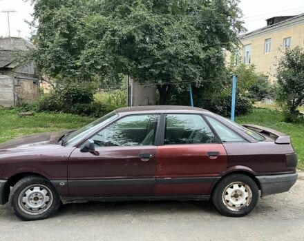 Червоний Ауді 80, об'ємом двигуна 1.8 л та пробігом 142 тис. км за 1250 $, фото 4 на Automoto.ua