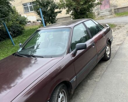 Червоний Ауді 80, об'ємом двигуна 1.8 л та пробігом 142 тис. км за 1250 $, фото 3 на Automoto.ua