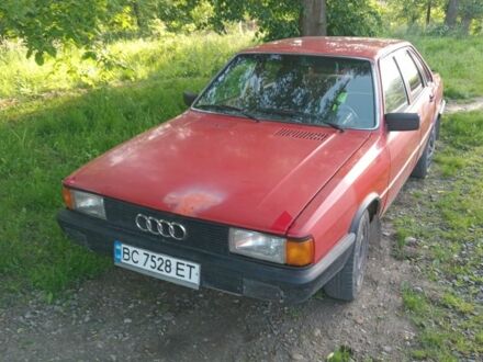 Ауді 80 1982 у Новий Розділ на Automoto.ua Червоний Ауді 80, об'ємом двигуна 1.6 л та пробігом 600 тис. км за 412 $, фото 1 на Automoto.ua
