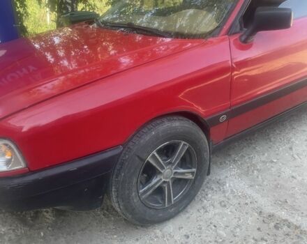 Червоний Ауді 80, об'ємом двигуна 1.8 л та пробігом 238 тис. км за 1550 $, фото 1 на Automoto.ua