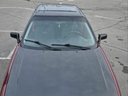 Красный Ауди 80, объемом двигателя 1.8 л и пробегом 185 тыс. км за 3000 $, фото 1 на Automoto.ua