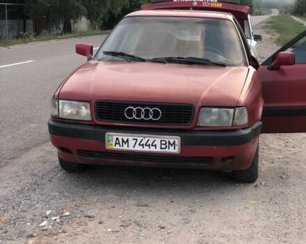 Червоний Ауді 80, об'ємом двигуна 1.8 л та пробігом 2 тис. км за 693 $, фото 1 на Automoto.ua