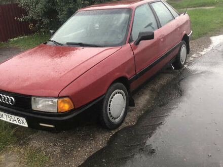 Червоний Ауді 80, об'ємом двигуна 1.8 л та пробігом 328 тис. км за 1000 $, фото 1 на Automoto.ua