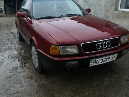 Червоний Ауді 80, об'ємом двигуна 1.8 л та пробігом 300 тис. км за 1100 $, фото 1 на Automoto.ua