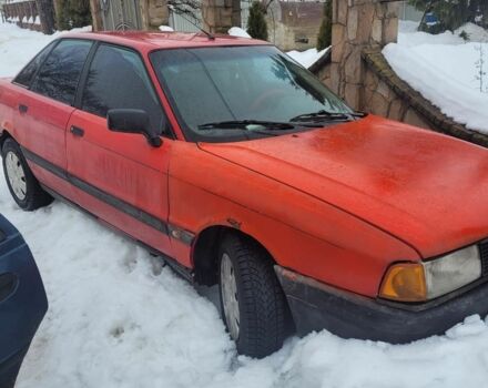 Красный Ауди 80, объемом двигателя 0 л и пробегом 2 тыс. км за 650 $, фото 1 на Automoto.ua