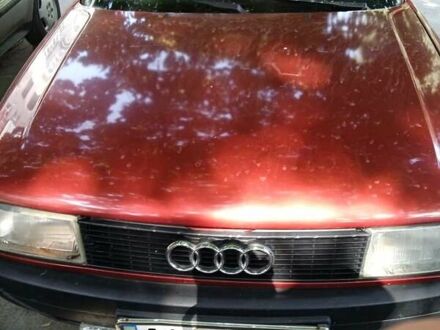 Ауди 80 1989 в Яготине на Automoto.ua Красный Ауди 80, объемом двигателя 1.8 л и пробегом 360 тыс. км за 2200 $, фото 1 на Automoto.ua