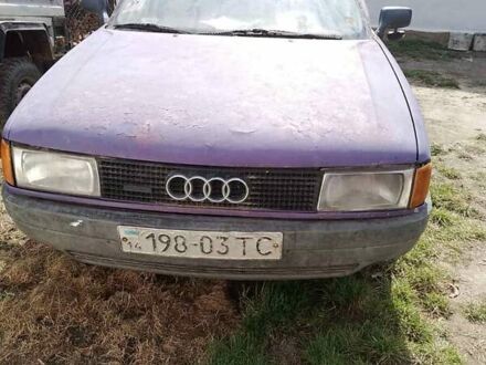 Ауді 80 1989 у Белогорье на Automoto.ua Червоний Ауді 80, об'ємом двигуна 1.6 л та пробігом 777 тис. км за 1400 $, фото 1 на Automoto.ua