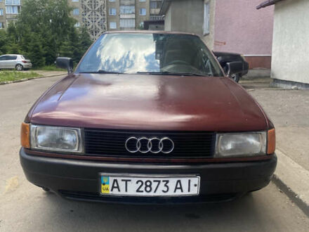 Червоний Ауді 80, об'ємом двигуна 1.76 л та пробігом 600 тис. км за 1300 $, фото 1 на Automoto.ua