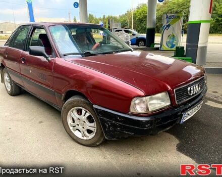 Червоний Ауді 80, об'ємом двигуна 1.6 л та пробігом 223 тис. км за 1000 $, фото 1 на Automoto.ua